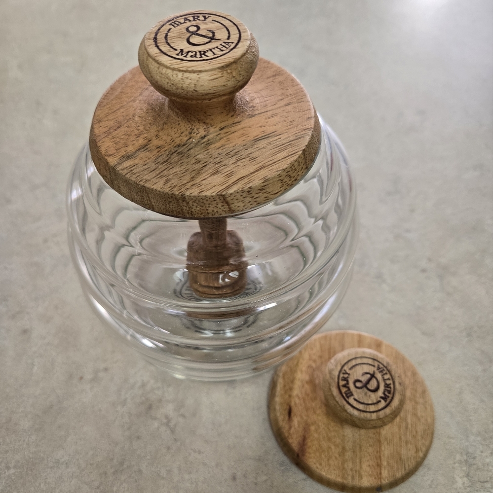 Mary And Martha Honey Jar